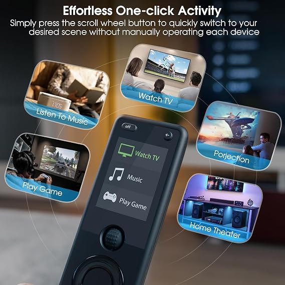 SofaBaton X1S Universal Remote with Hub and App, All in One Smart Universal Remote Control with Customize Activities for IR/Bluetooth/WiFi Devices, Compatible with Alexa &Google Assistant