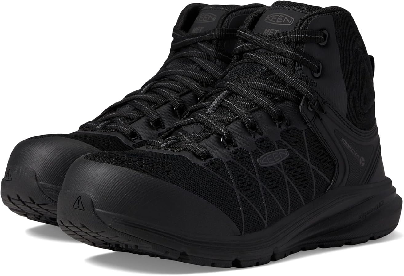 Amazon.com: KEEN Utility Vista Energy Mid Int. Met Black/Raven 5 B