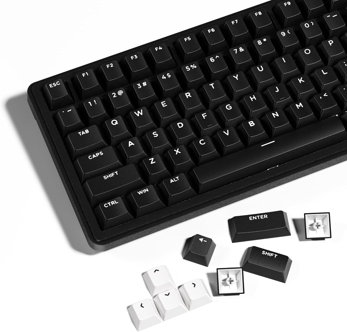 HITIME XVX WOB Double Shot PBT Keycaps Set 138 Keys