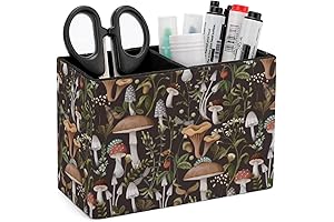 Autumn Mushrooms Berries Pen Holder