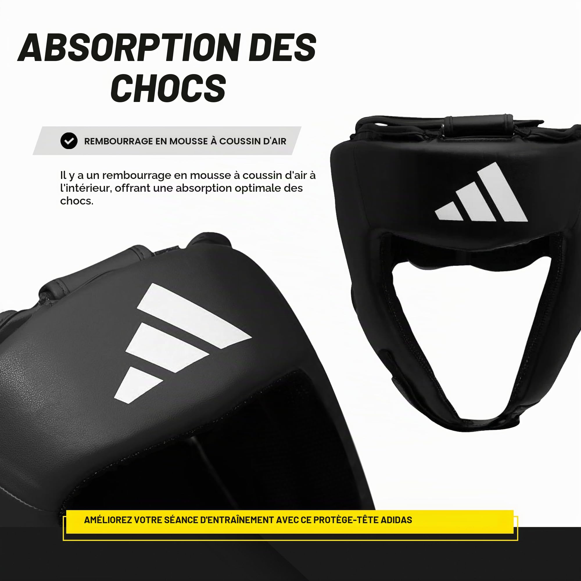 adidas Unisexe - Adulte Hybrid 50 HG Casque de Protection Noir M
