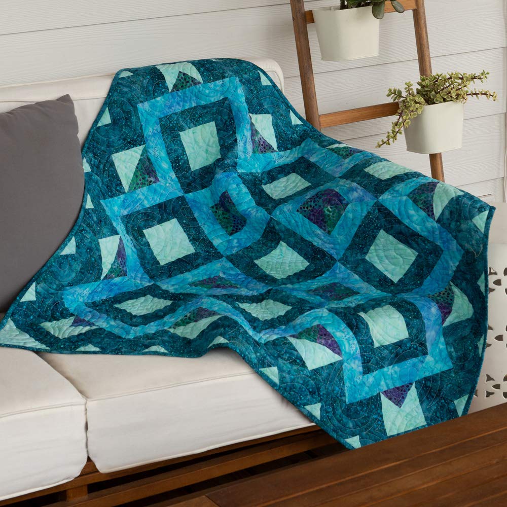 AccuQuilt GO! Qube Mix and Match 10 Inch Block with 8 Basic Cut