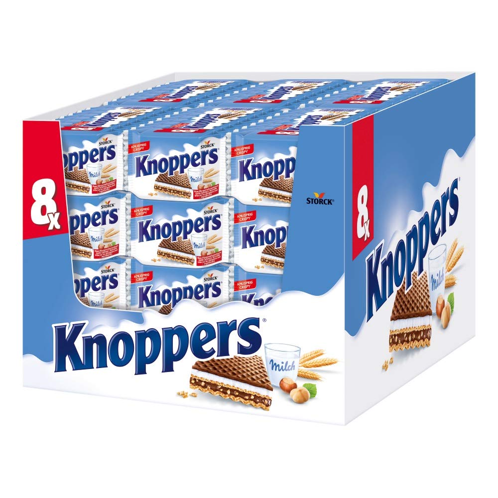 Knoppers (24 x 200g) / Das Frühstückchen im 8er Pack