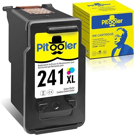 Amazon.com: Pitooler Cartucho de tinta remanufacturado de repuesto para  Canon CL-241XL 241 XL Color Use con Pixma MG3600 MG3222 MG3220 MG3620 MX432  MG3122 TS5120 MG2120 MX452 MG220 MG3120 MX522 22222222Impresora, 1 paquete :