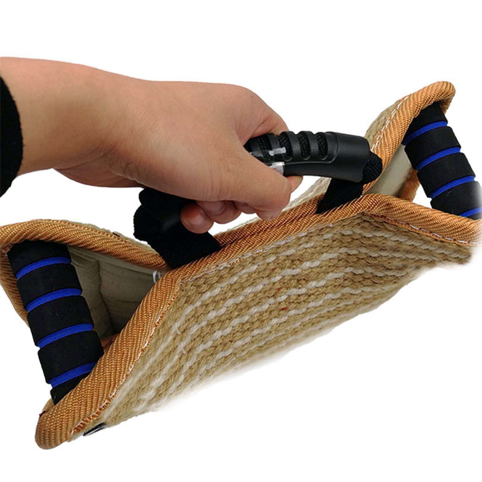 Greabuy Suministros de entrenamiento para perros, almohada para mordeduras para cachorros y mordeduras completas, portátil para exteriores, lavable, suministros de entrenamiento para perros