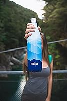 Vista 3 de MIRA Tapa de botella de agua de acero inoxidable Se adapta a botellas de agua en forma de cola Tapa a prueba de fugas