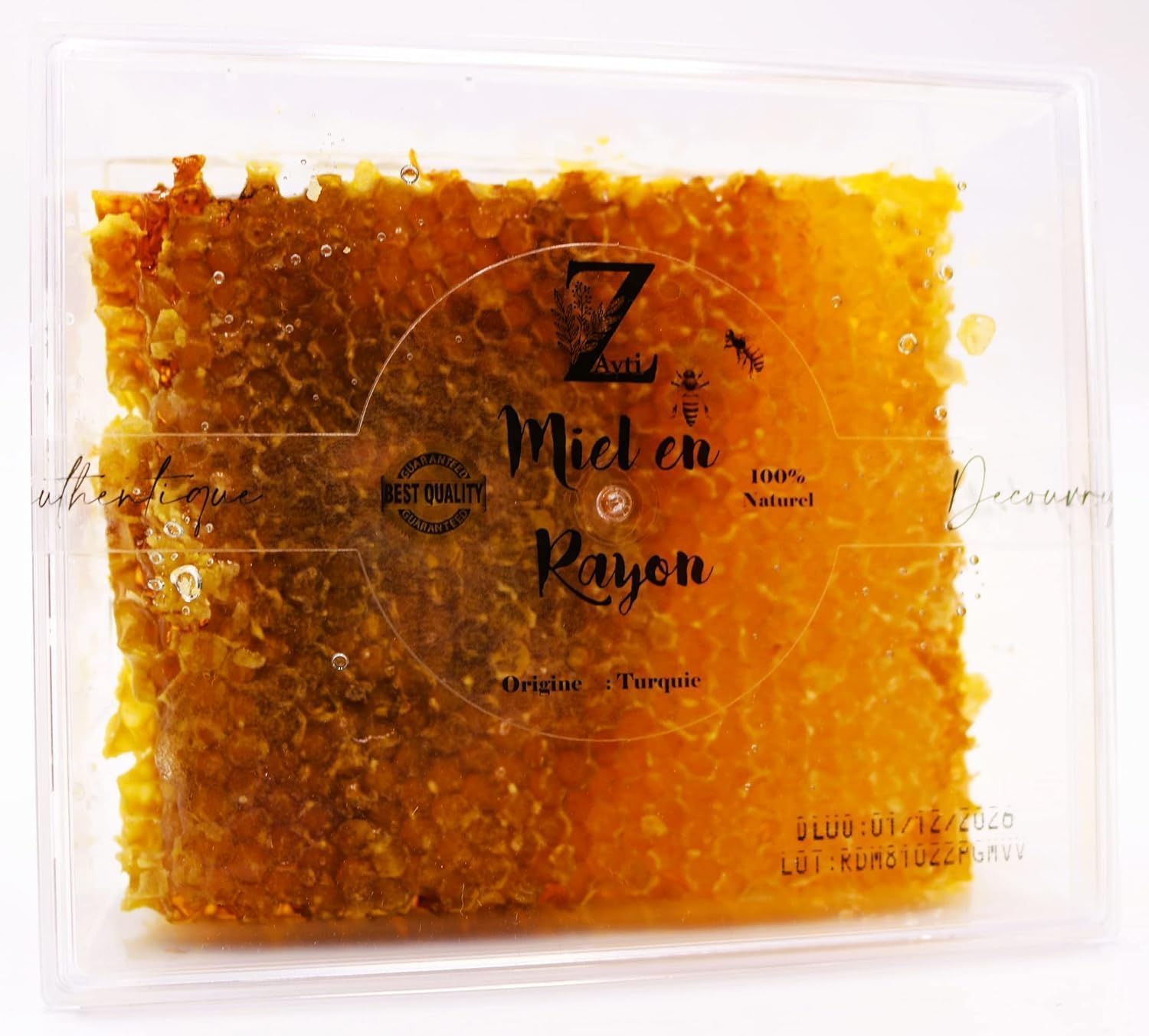 FAVO. 100% NATURALE, 100% SENZA ADDITIVI, 400G PURO E FRESCO - Direttamente dall'alveare.