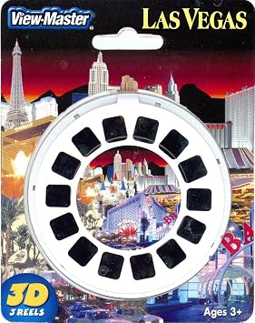 Las Vegas, Nevada - Classic ViewMaster - 3 Reels on Card