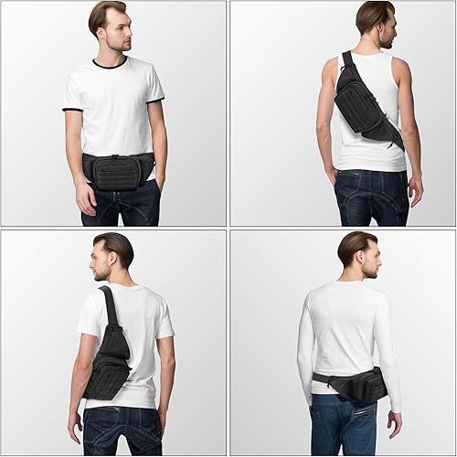 Miniatura 7 de Riñonera táctica para 1911, Glock, H&K, Ruger, S&W M&P Shield, Taurus, Sig Sauer, Springfield, Beretta, Kimber, Walther y más