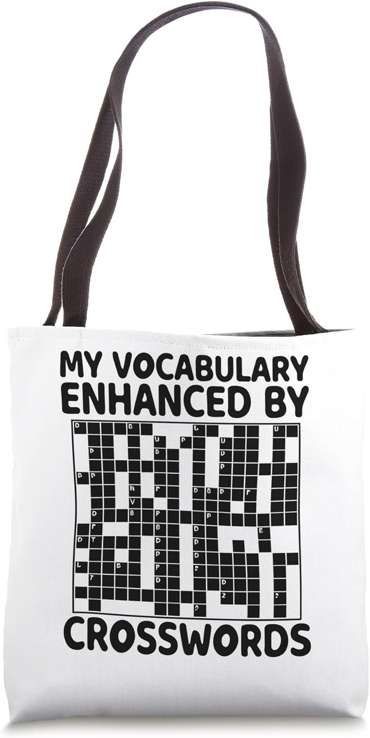 My Vocabulary Enhanced By Crosswords Crossword Puzzle Tote