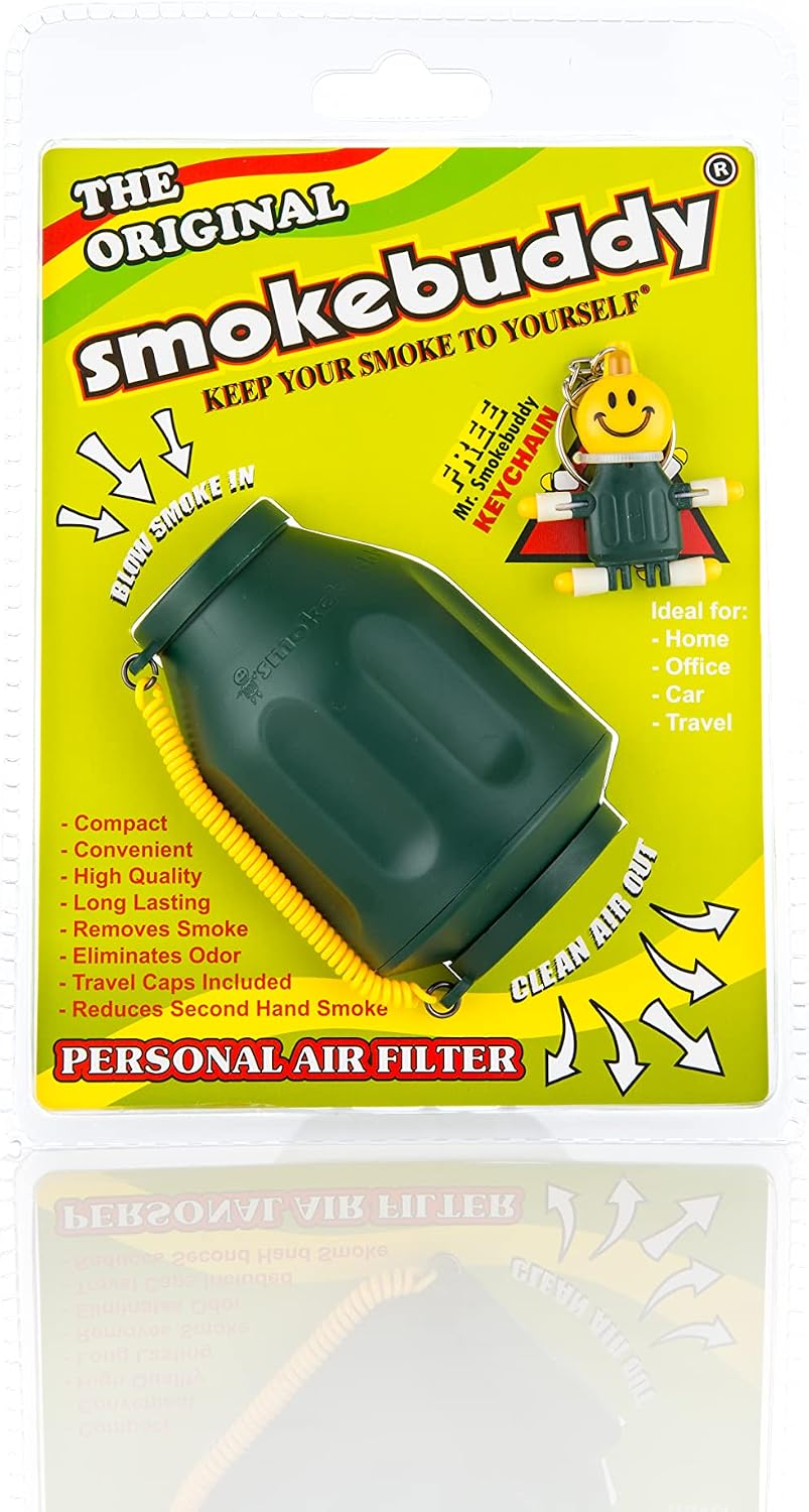 Smoke Buddy Personal Air Filter, Green
