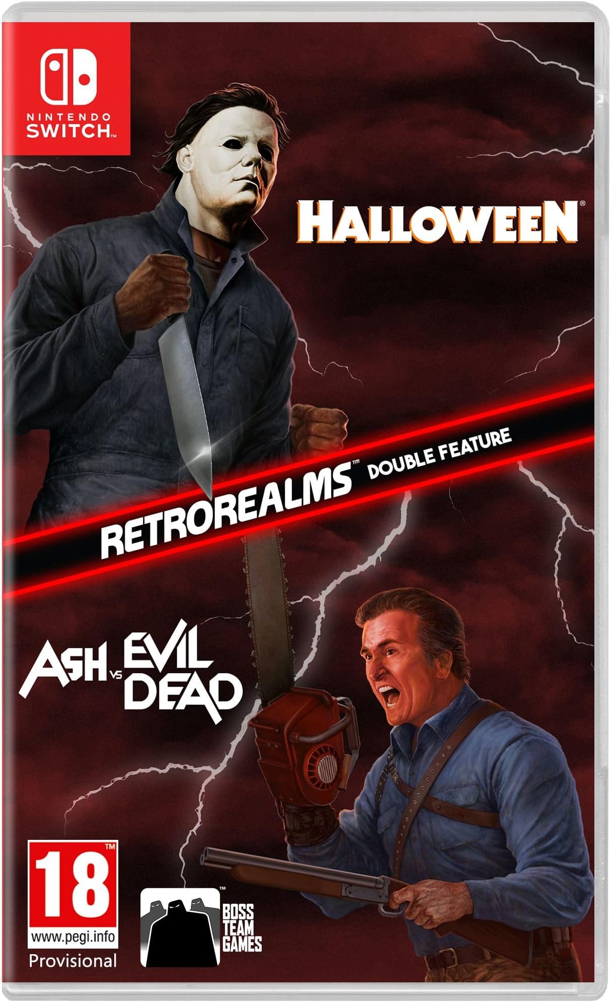 Nighthawk Interactive (NIGPT) Halloween & Ash vs Evil Dead Retro Realms - Switch