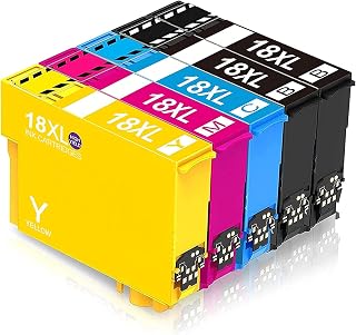Odyssey Supplies Non-Oem Compatible Ink Cartridges Replacement for Epson 18xl printers xp202, xp205, xp212, xp225, xp215, xp305, xp312, xp315, xp322, xp325, xp405, xp415, xp422, xp425, xp412 (5)