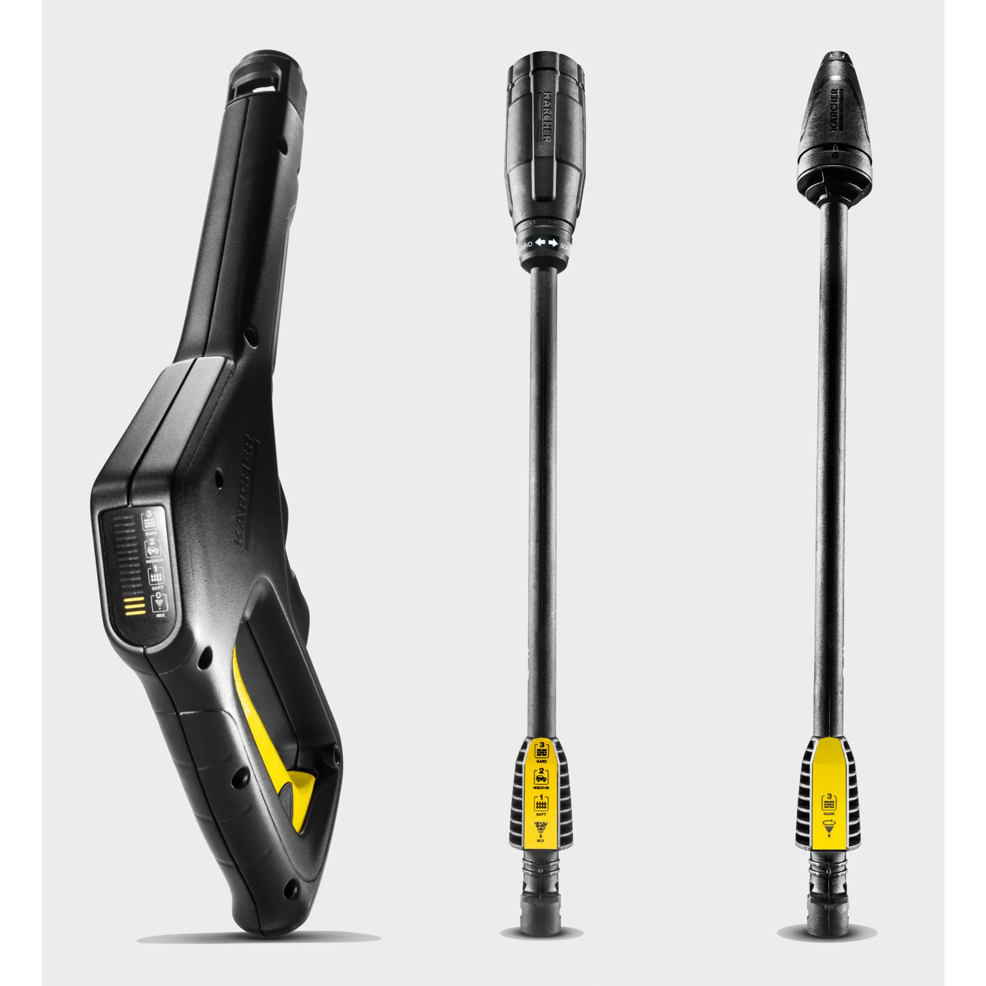 Kärcher Hidrolimpiadora K 3 Power Control, presión: 120 Bar, caudal: 380 l/h, Rendimiento: 25 m²/h, Filtro de Agua, Peso: 4,4 kg, Pistola y Manguera de Alta presión, Lanza, Boquilla Turbo