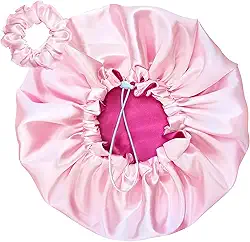 Touca De Cetim Dupla Face Ajustável Xuxinha