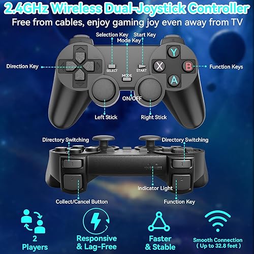 likjhbn Retro Gaming Console Games Stick Plug & Play TV
