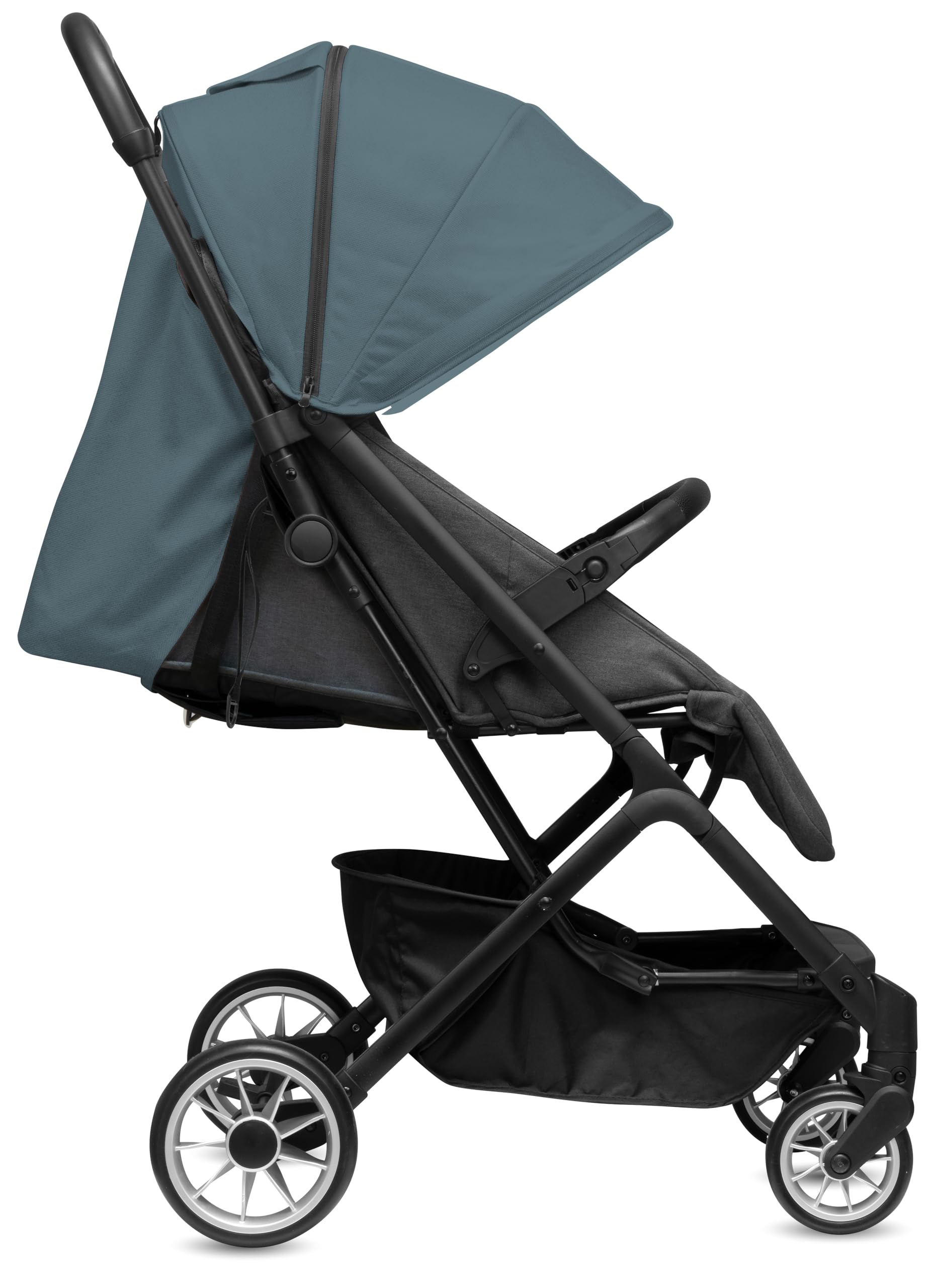 Play. Silla de paseo ligera plegable Play Hop, de 0-36 meses o de 0-22kg (Ocean Blue)