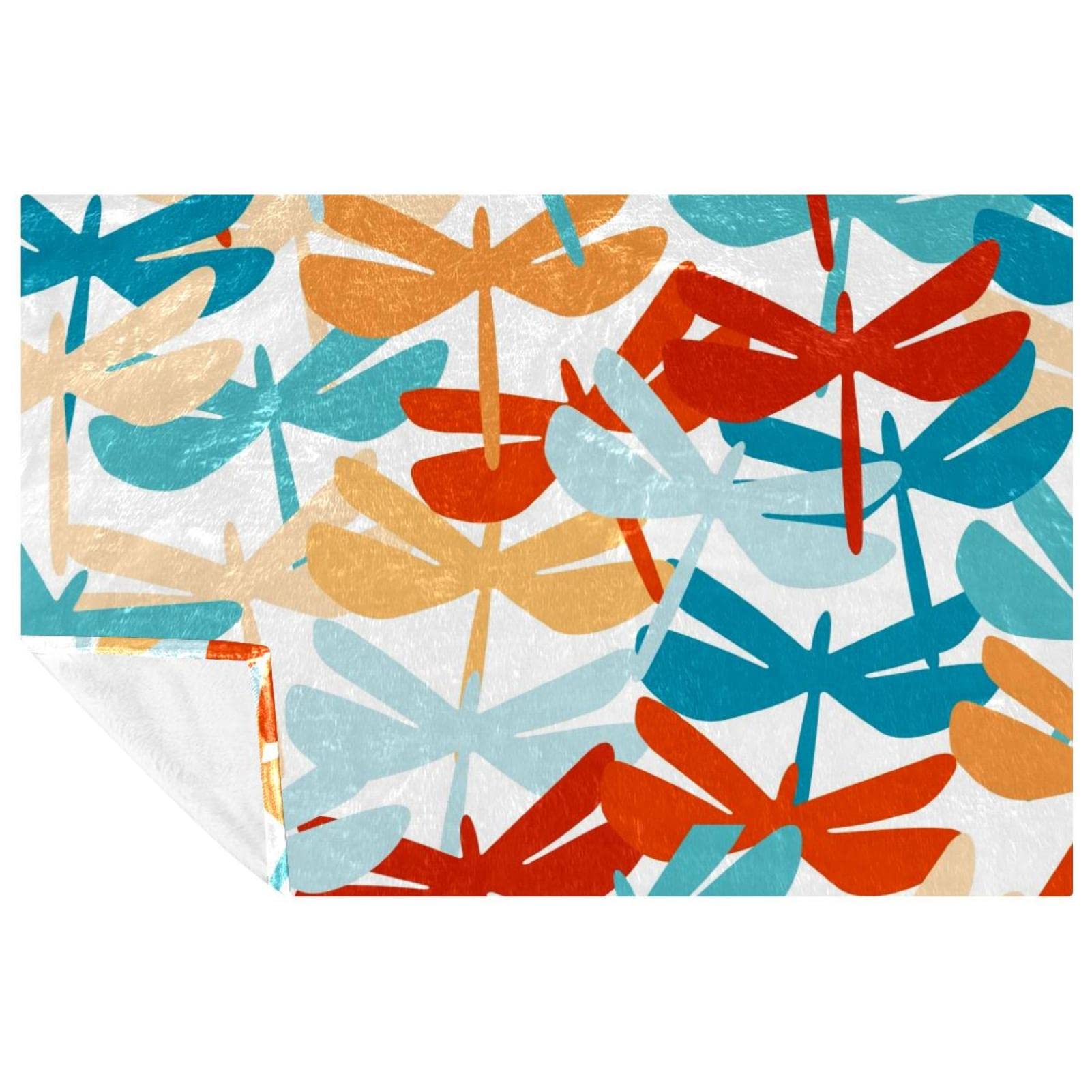 Couverture chaude 150x100 cm anti-froid pour lit et canapé