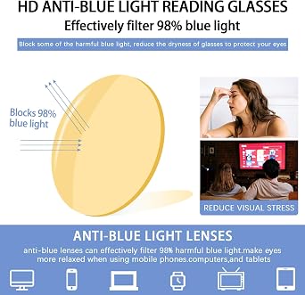 Photochromic Multifocus Reading Glasses Blue Light Blocking Sunglasses UV400 Progressive Multifocal Computer Readers