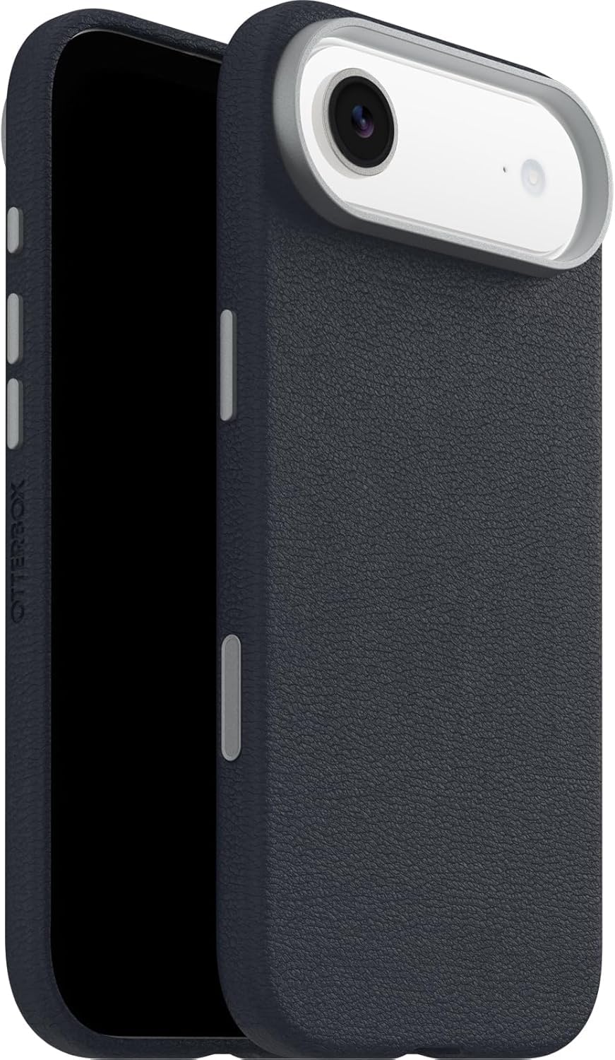 OtterBox Symmetry Series Cactus Leather MagSafe funda para iPhone Air, Testada 3x con estándares Militares anticaídas, Azul + OtterBox Glass Protector de Pantalla de Cristal Templado