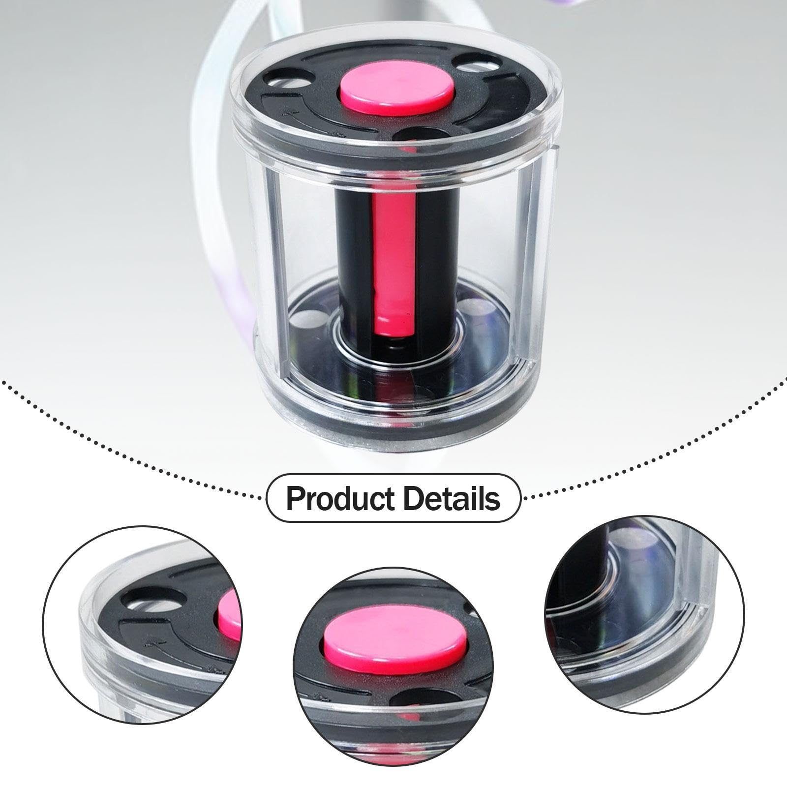 Baoblaze Organizer per Nastri da Ginnastica Ritmica, Porta per Nastri Trasparente, Attrezzatura per Ginnastica per Consente di Avvolgere E Sciogliere Facilmente I Nastri