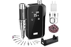 KARITE Lumcrissy Nail Drill: Professional Acrylic Manicure Pedicure Tool