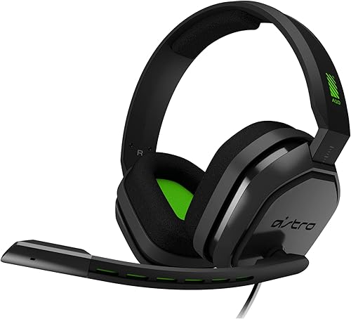 ASTRO Gaming A10 Auriculares para Xbox OneNintendo Switch PS4 PC y Mac - Cable de 0138in y micrófono Boom de Logitech - Bulk Packaging - VerdeNegro