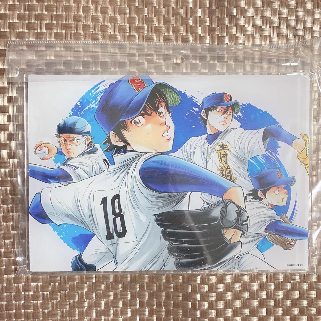 ダイヤのA スクラッチ アクリルボード 集合 沢村 降谷 御幸 川上