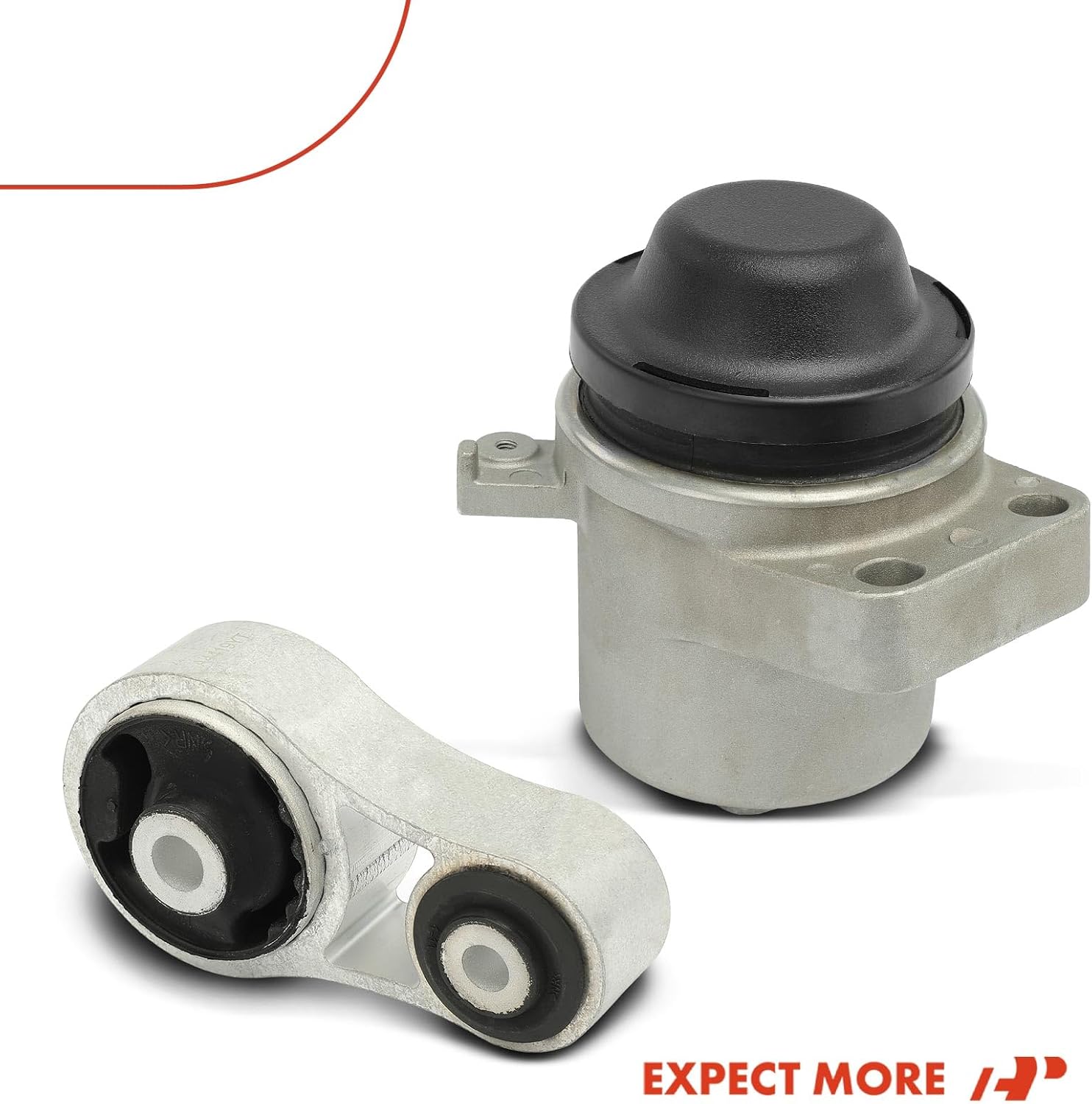 A-Premium Engine Motor Mount and Torque Strut Mount Kit Compatible with Mazda CX-7 CX7 2007-2012 2.3L 2.5L, 2-PC Set, Replace# TD113904XG, TDY03904X