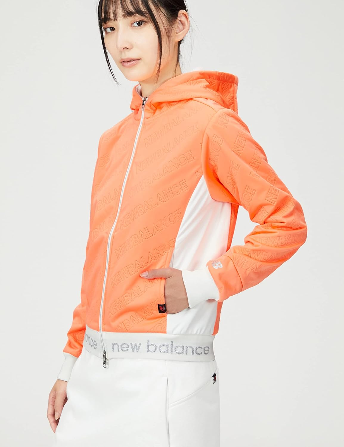 ニューバランスゴルフリバーシブルロゴラップスカートダウン生地