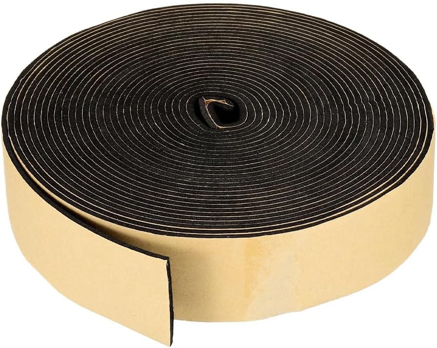 Foam Sealing Tape is Used for Sliding Door Seals Window Seals Noise Reduction Thickness 8/10mm Length 10m,8 * 50mm