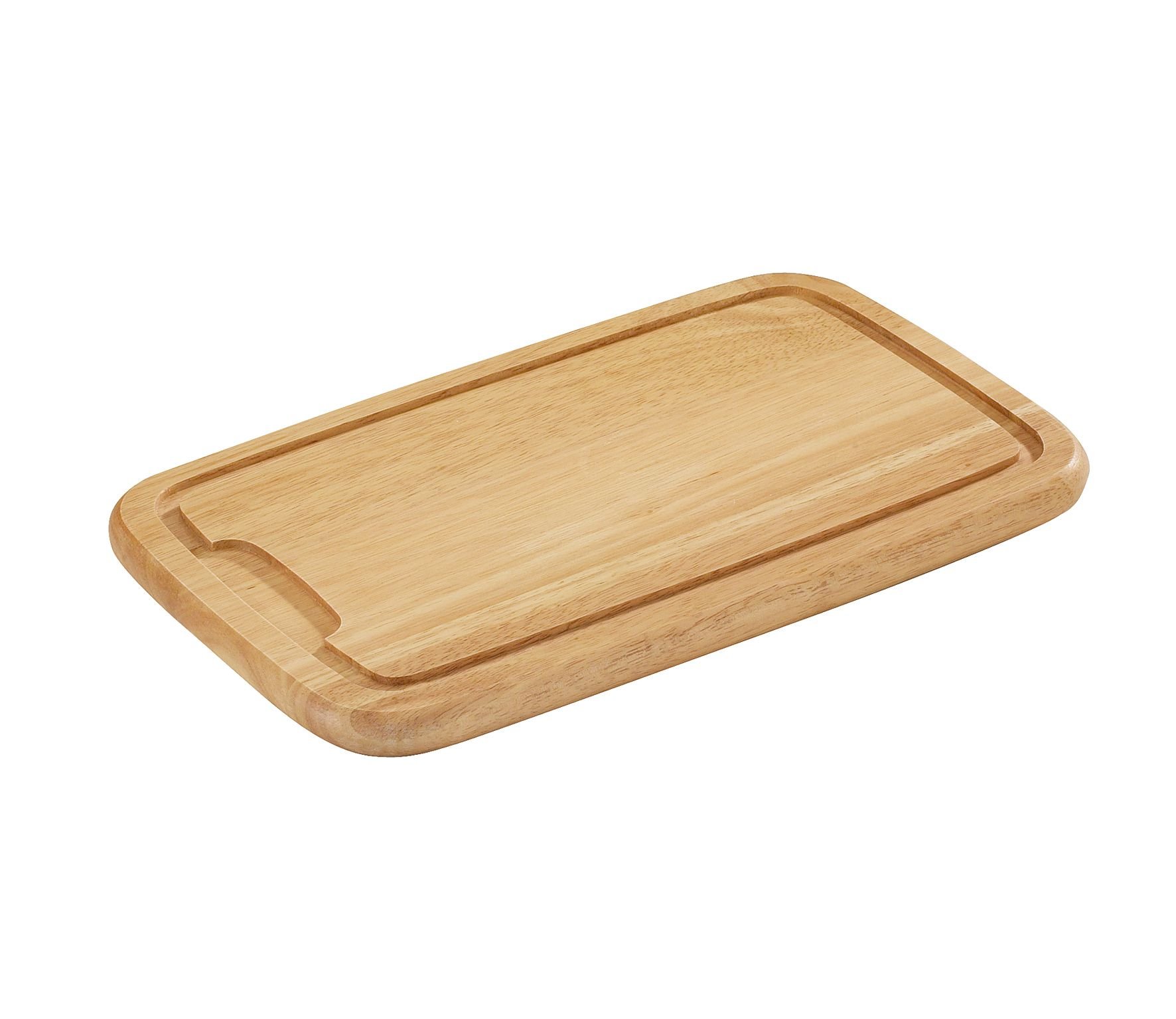 Zassenhaus Bambus-Schneidebrett – 22x15x2 Cm, Hart, Messerfreundlich, Cremefarben