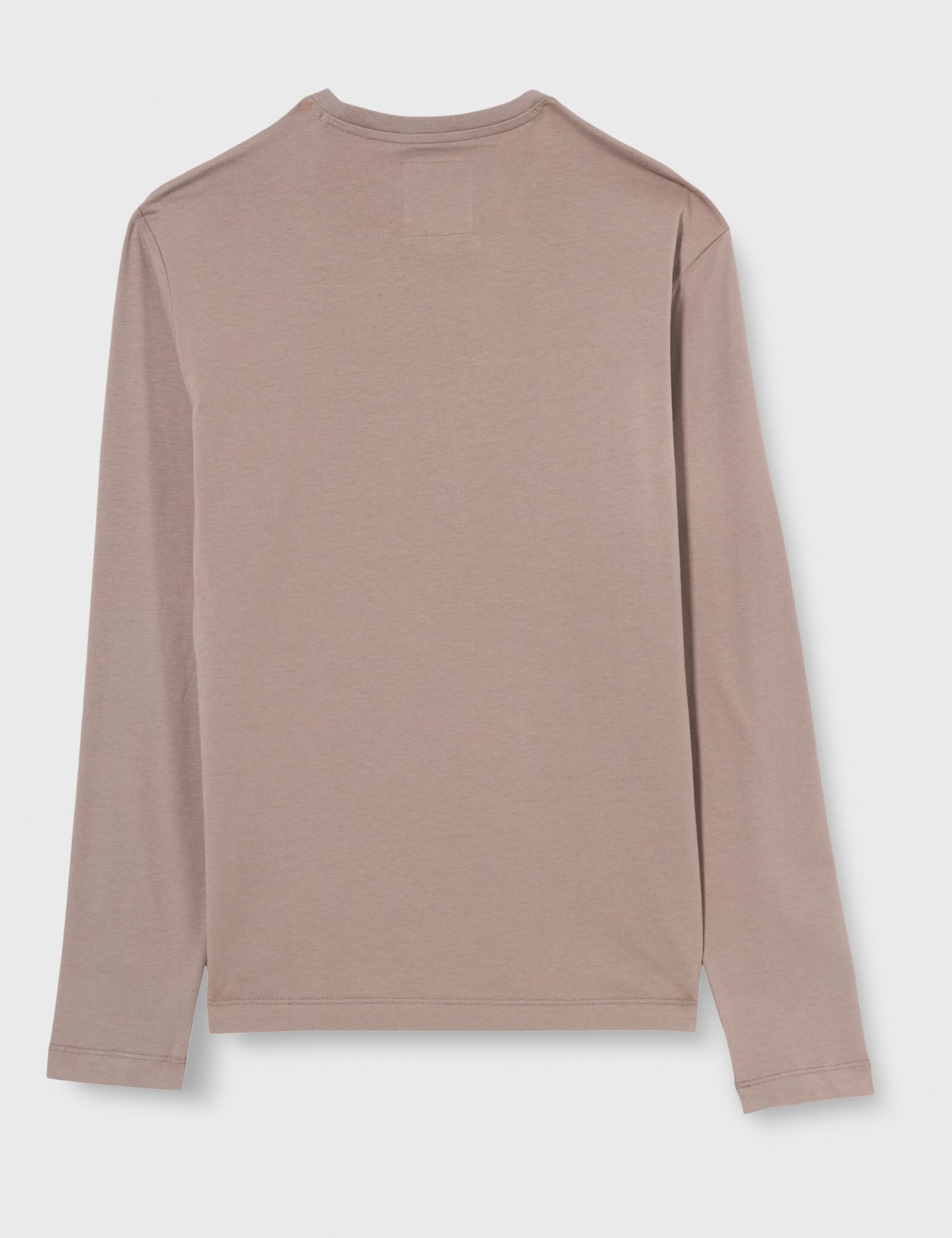 Armani Exchange Icon Project, Embroidered Logo, Long Sleeve Camiseta Hombre (Pack de 1)