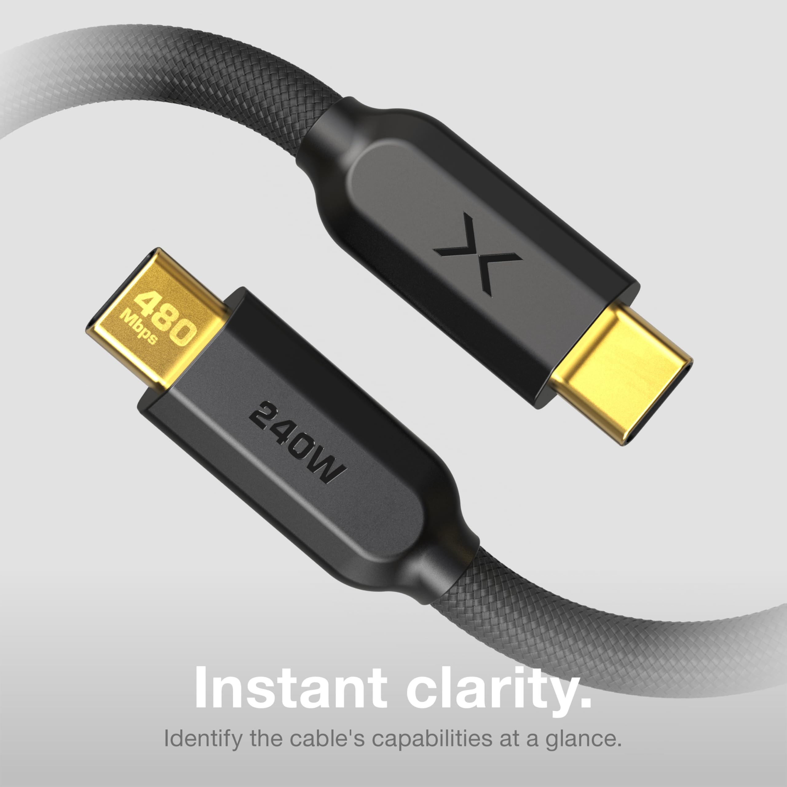 Amazon.com: NOCO XGrid XC3: 240W USB-C to USB-C Cable – Type C