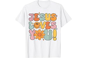 Christian Shirt - Jesus Loves You - Women's and Kids Faith Apparel