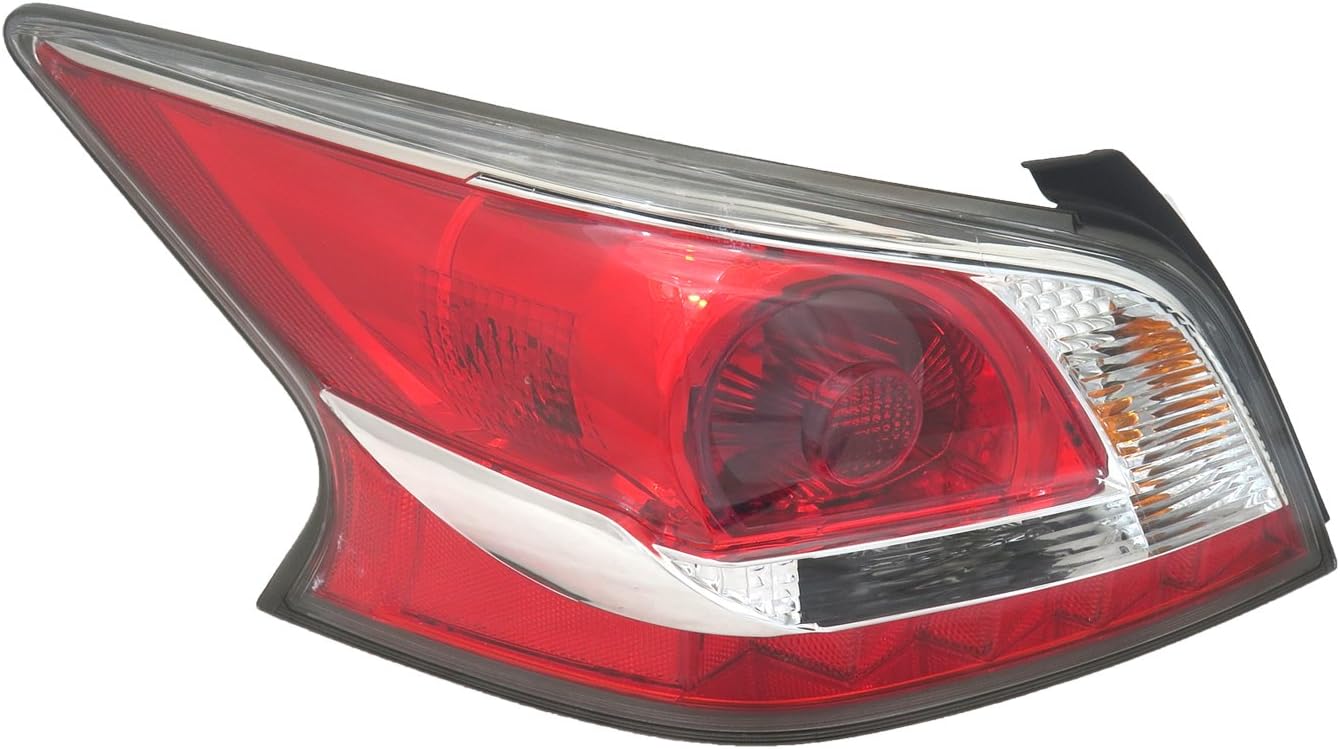 TYC Left Tail Light Assembly Compatible with 2014-2015 Nissan Altima