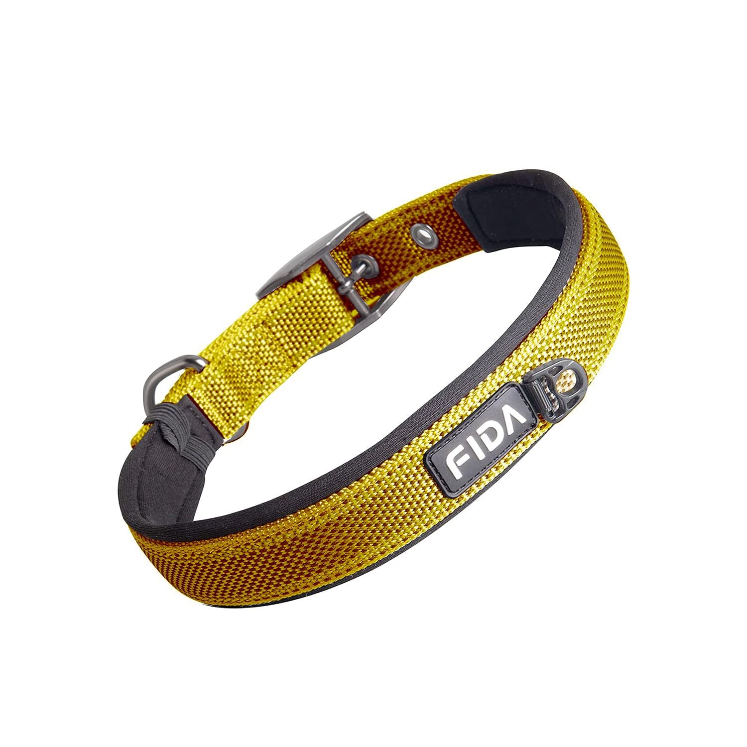 FIDA Heavy Duty Reflective Dog Collar, Small