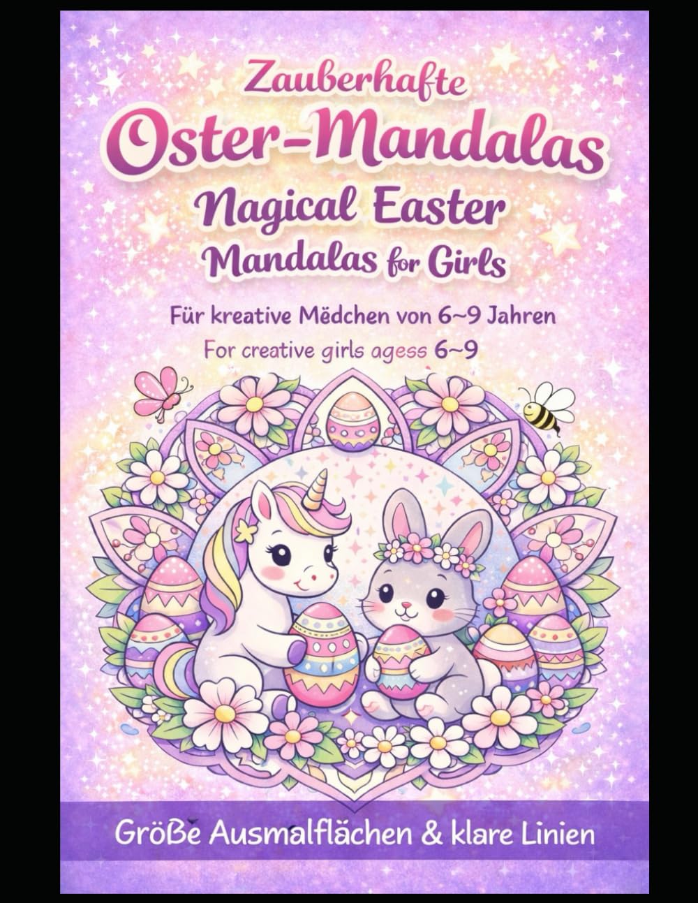 Osterzauber: Zauberhafte Oster-Mandalas für Mädchen, Für kreative Mädchen von 6–9 Jahren, Enchanting Easter Mandalas for Girls, For Creative Girls ... Years (Zauberhafte Mandalas für Herz & Seele)