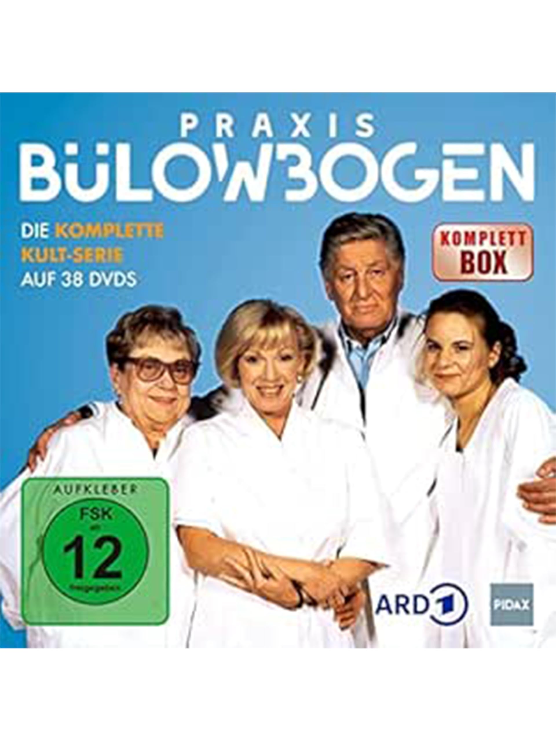 Praxis Bülowbogen (Komplettbox) Alle 107 Folgen der kultigen Arzt-Serie mit Günter Pfitzmann auf 38 DVDs