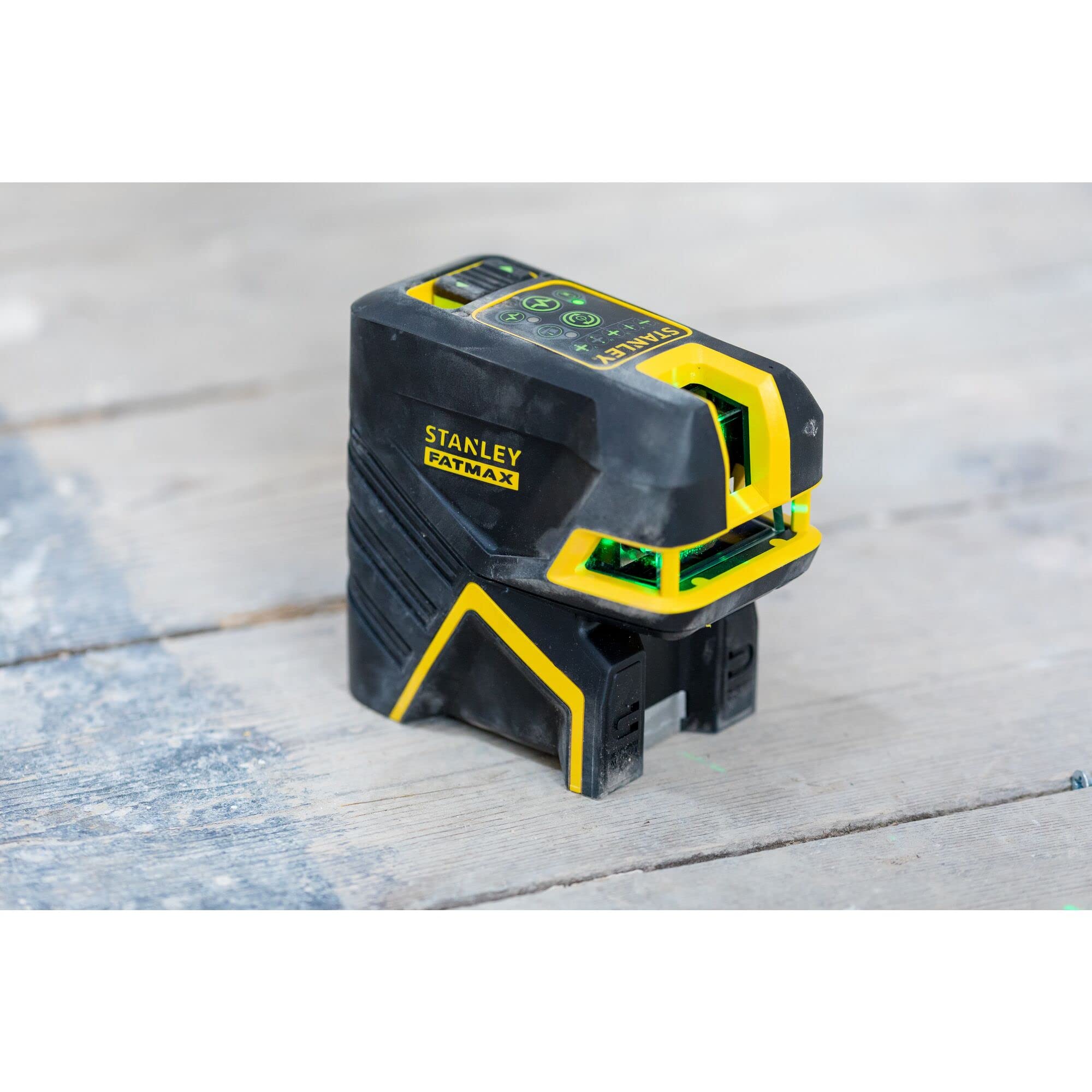 STANLEY FATMAX ‎FMHT77598-1 LIVELLA LASER A CROCE + 5 PUNTI FATMAX® SCGi-P5 - RAGGIO VERDE