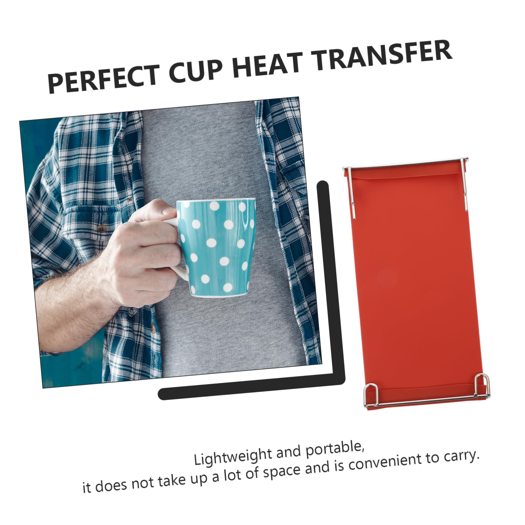 Anneome Pince en Silicone pour Tasses Et Projets De Transfert De Chaleur