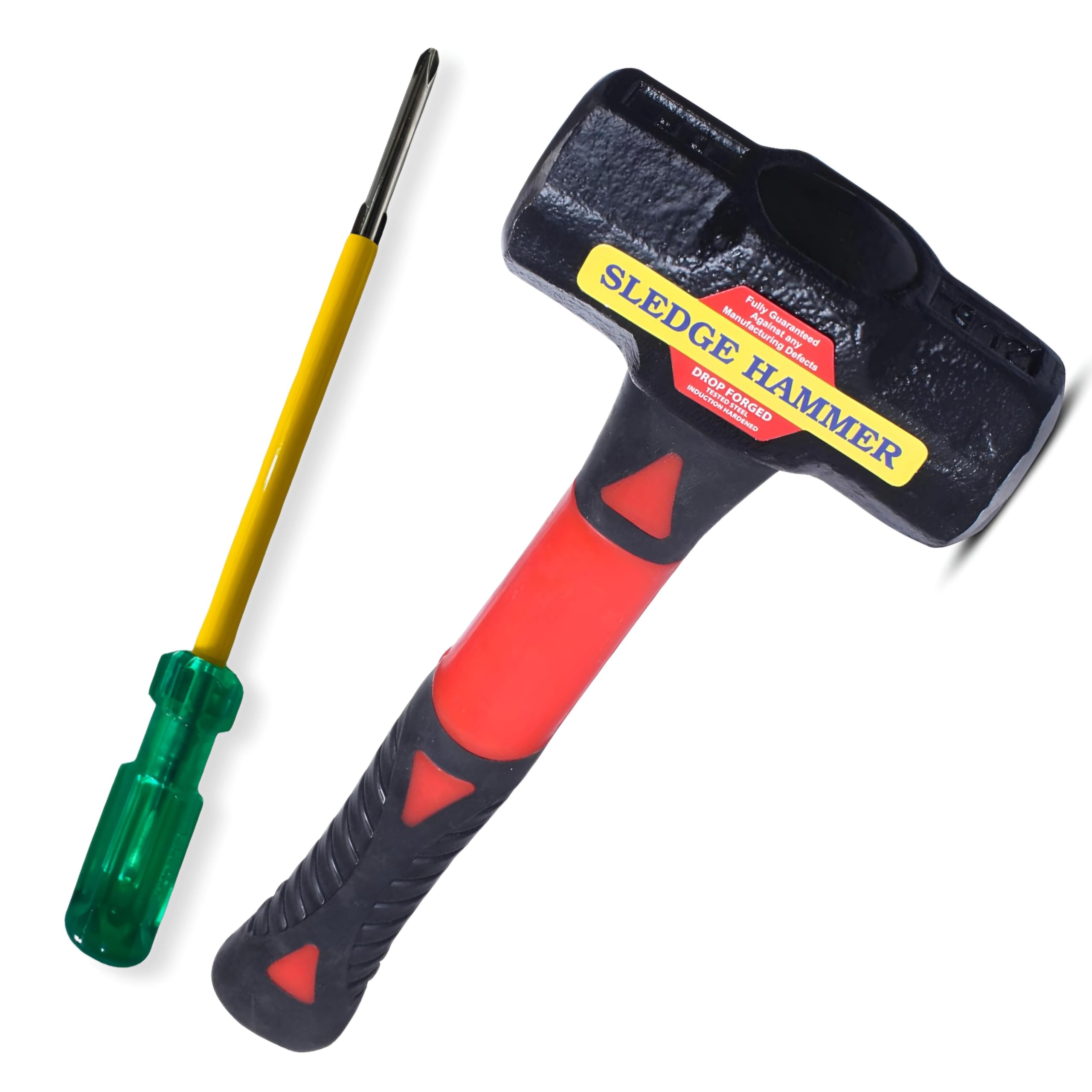 GIZMO Hand Tool Kit For Home; Tool Kit For Home Use Multipurpose With 2-in-1 Screwdriver 6" & Sledge Hammer 2lb; Hand Tool Kit for Repairing, DIY, Auto Repairs, Car & Bike (B0CWVCLKL2) Amazon Price History, Amazon Price Tracker