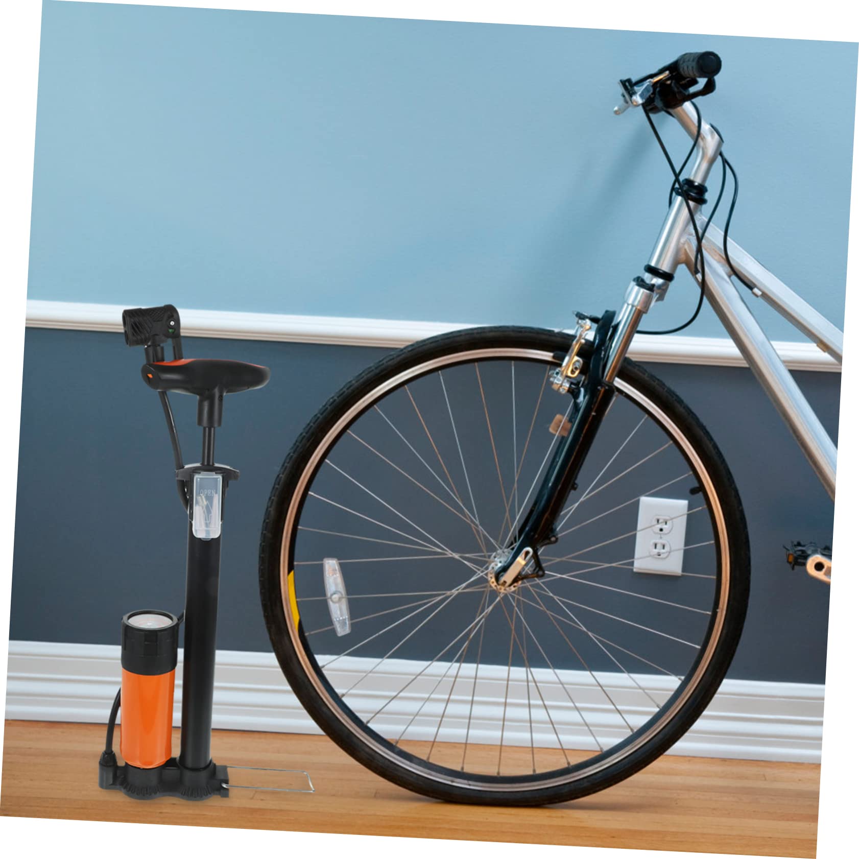 UKCOCO Bomba De Aire Portátil para Bicicleta De Alta Presión Inflador De Neumáticos Doméstico para Ciclismo Accesorio De Inflado De Aire para Bicicleta y Moto