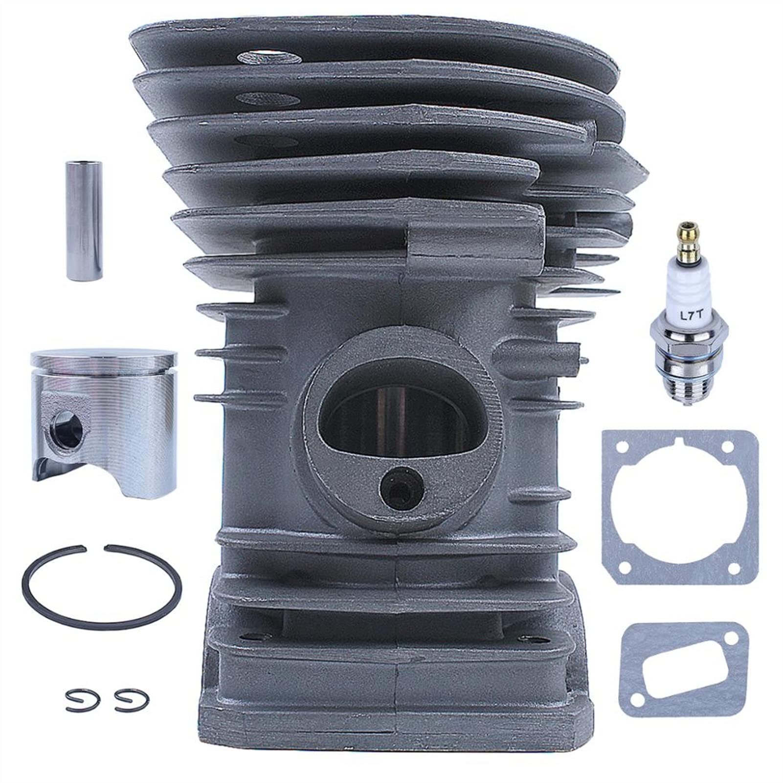 MKVAXR 40MM Nikasil Plated Cylinder Piston Kit, For Husqvarna 340 345 E 350EPA, for Jonsered CS 2141 2145 2150 Chainsaw 503 87 00-76 Cylinder Piston