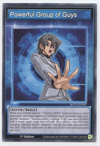 Yu-Gi-Oh! Powerful Group of Guys - SGX1-ENS02 - Common - 1st Edition