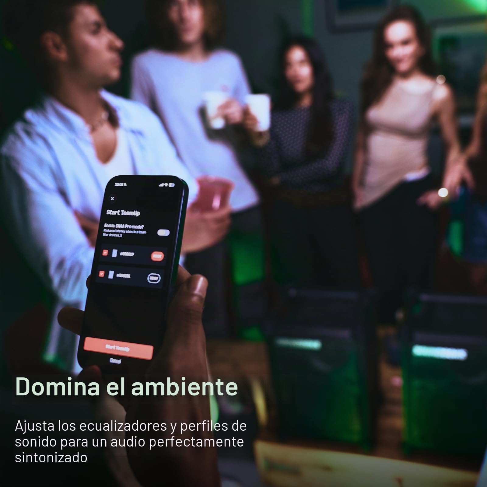 SOUNDBOKS Mix – Altavoz Bluetooth portátil – Robusto e impermeable (IP65) – Batería USB-C – Extremadamente ruidoso – 121dB – Altavoz interior y exterior – 40 horas de autonomía – (negro)