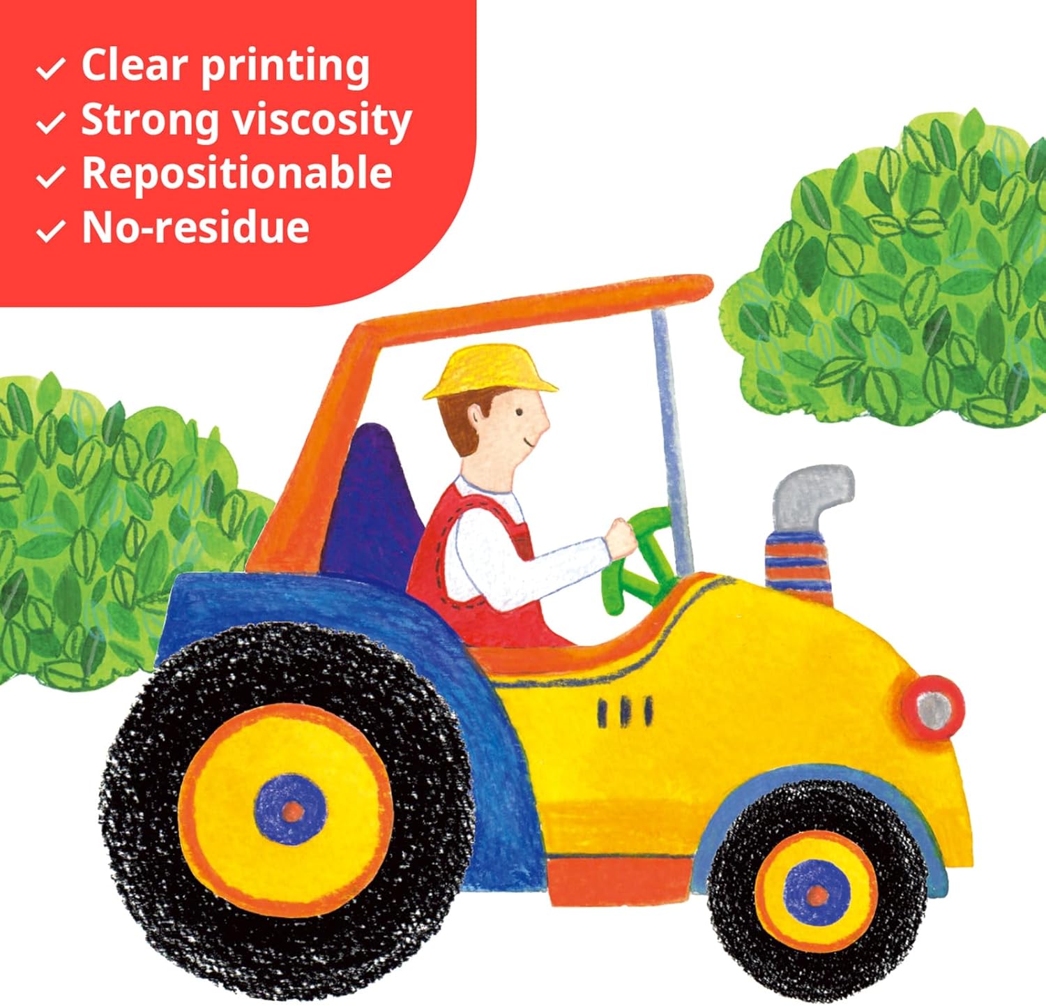 DECOWALL SG2-2107 Construction Transportation Wall Decals Car Truck Tractor Road Stickers for Kids Boys Living Room Decor Bedroom Playroom Nursery Peel and Stick Removable