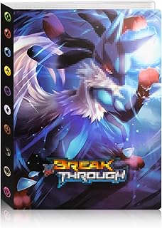 Yazipapi Cards Holder Album, Trading Card Binder, Trading Card Holder for Kids, Card Binder, Card Album, Card Folder, Portable Collectible Folder for Trading Cards, 30 Pages 240 Cards Capacity