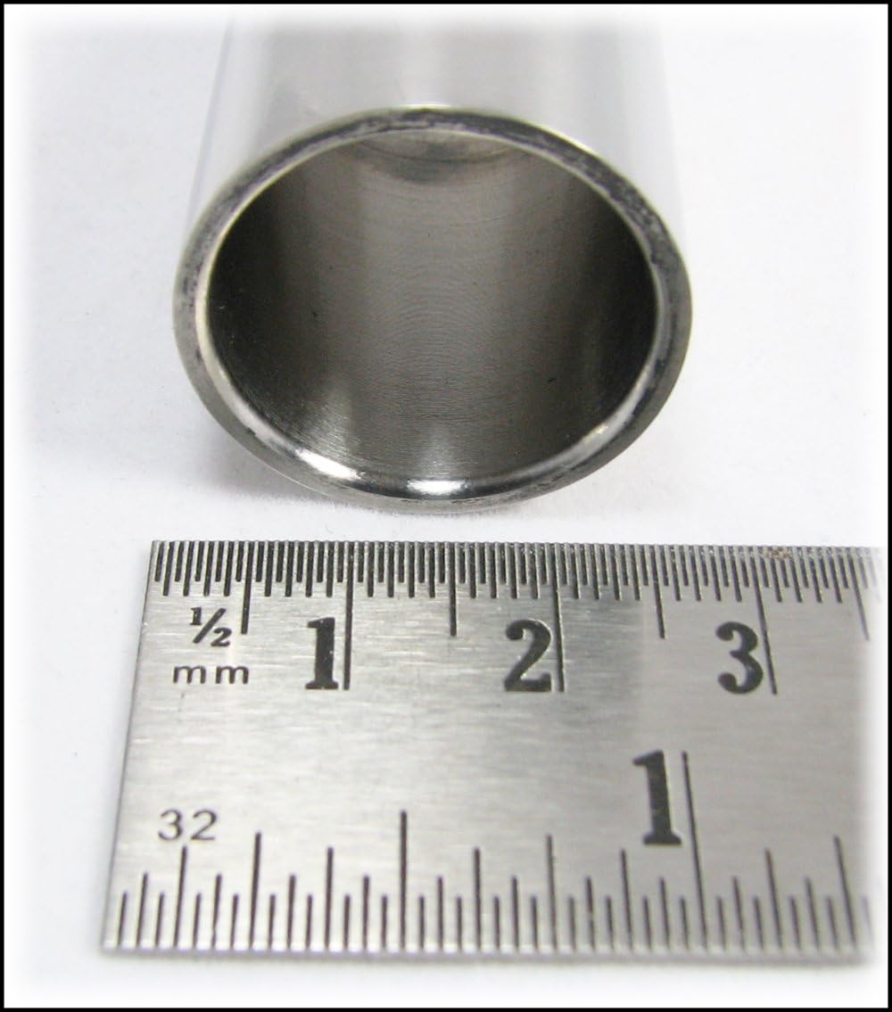 "Super Stubby" 28mm (1.10") Stainless Steel Guitar Slide