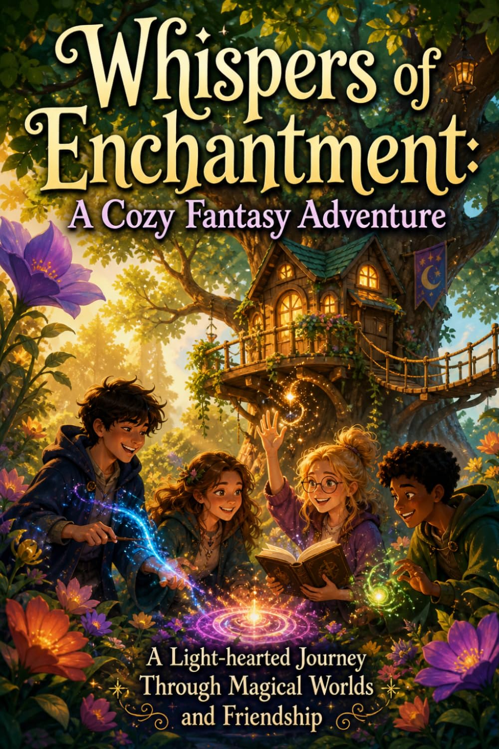 Whispers of Enchantment: A Cozy Fantasy Adventure: A Light-hearted Journey Through Magical Worlds and Friendship